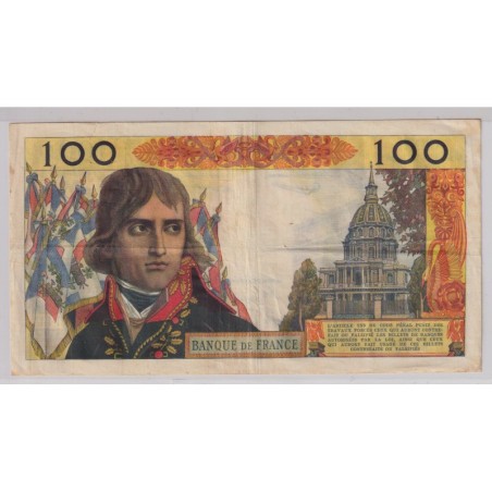 Billet - 100NF Bonaparte - 1.02.1962 - TTB