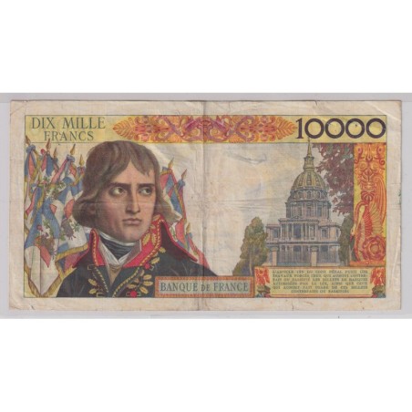 100NF/10000 Francs Bonaparte - 30.10.1958 - P.144 - TB