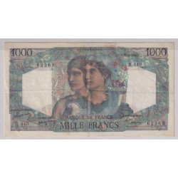 1000 Francs Minerve et hercule - 27.05.1948 - TTB+