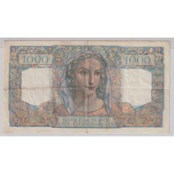 1000 Francs Minerve et hercule - 27.05.1948 - TTB+ 2