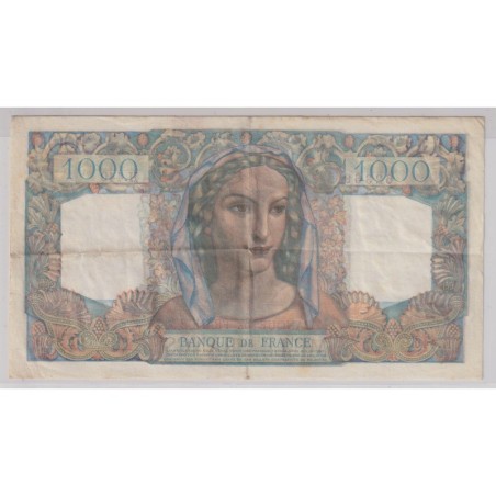 1000 Francs Minerve et hercule - 27.05.1948 - TTB+