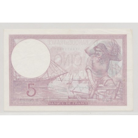 5 francs Violet - 28.11.1940