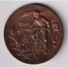 Médaille - Course cycliste Bordeaux Paris - 1892 - Journal le véloce-sport - bronze - 50mm - avec écrin - SUP
