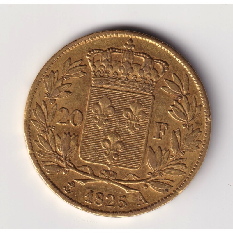 Charles X - 20 Francs Or - 1825 A Paris - TTB