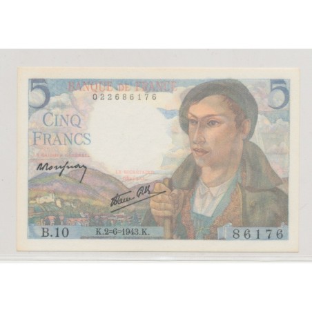5 Francs Berger - 2.06.1943