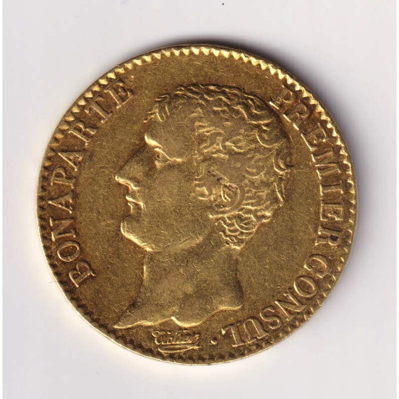 Bonaparte 1er consul - 20 Francs Or - AN 12 A Paris - TB+