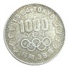 Japon - 1000 Yen 1964 - JO Tokyo - argent 20g 0,925 - SUP