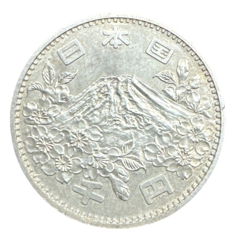 Japon - 1000 Yen 1964 - JO Tokyo - argent 20g 0,925 - SUP