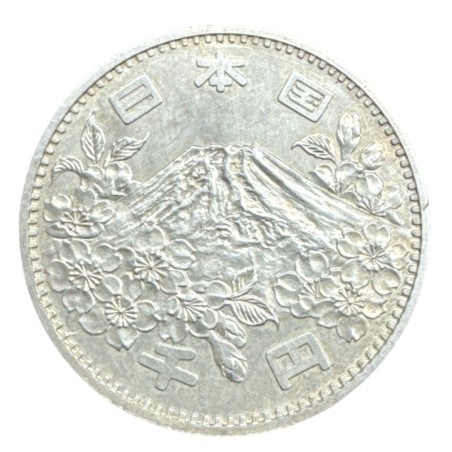 Japon - 1000 Yen 1964 - JO Tokyo - argent 20g 0,925 - SUP