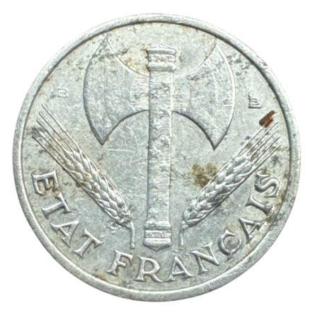 50 Centimes Francisque - 1943 B - TB