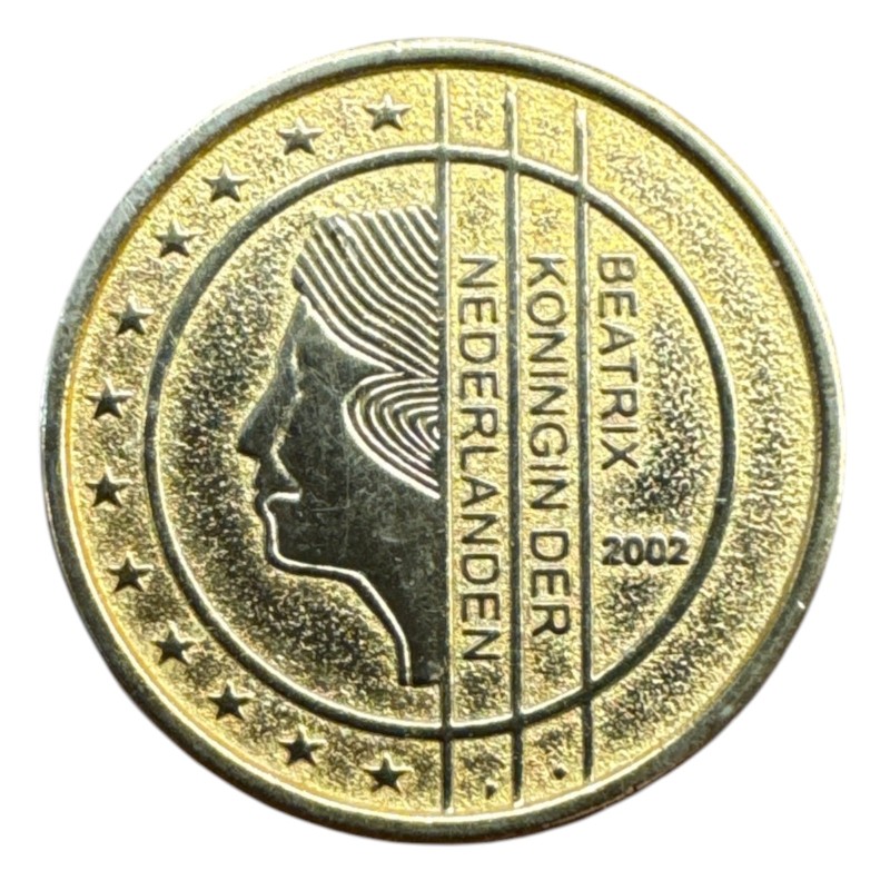 Jeton - Euro 1999-2002 Specimen Pays-bas - laiton - 23mm - TTB+
