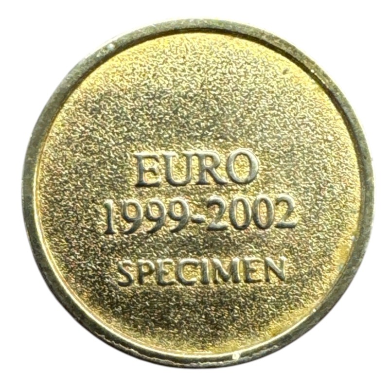 Jeton - Euro 1999-2002 Specimen Pays-bas - laiton - 23mm - TTB+