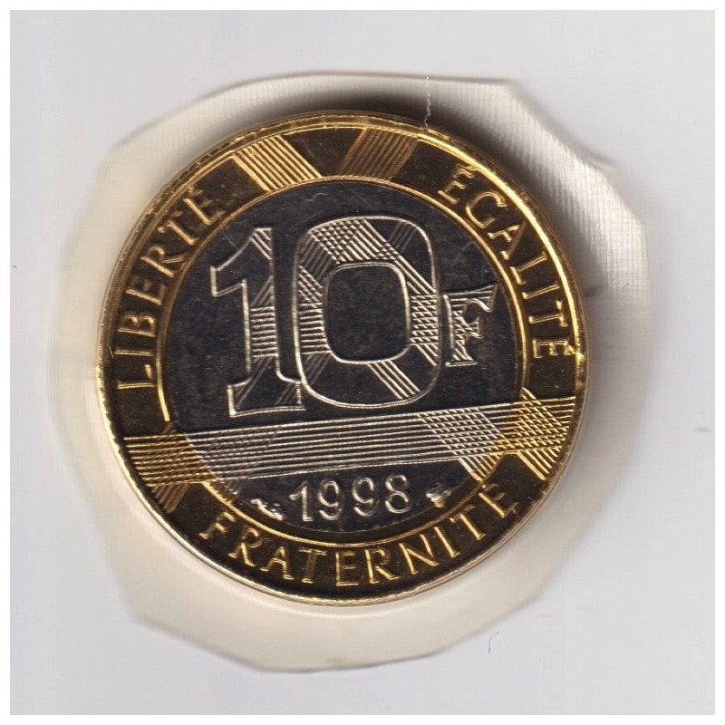 10 Francs Génie - 1998 - FDC