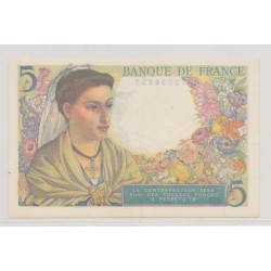 5 Francs Berger - 30.10.1947 2