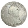 Louis XV - écu branches d'olivier - 1737 L Bayonne - argent - B/TB
