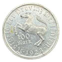 Allemagne - 100 Mark 1923 - Mark-Annette - Von droite-hulshoff - alu - TTB+ 2