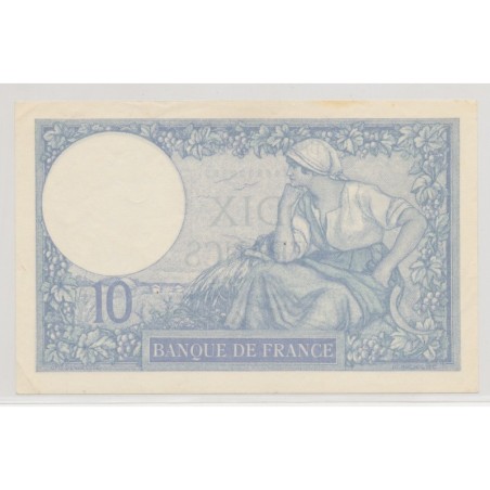 10 Francs Minerve bleu - 30.06.1932