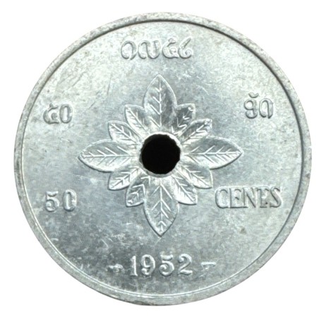 Laos - 50 cents - 1952 - TTB+
