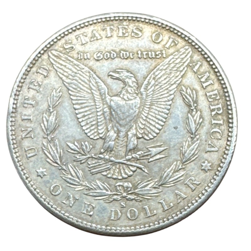 Etats-Unis - 1 Dollar Morgan - 1880 S San francisco - argent - TTB