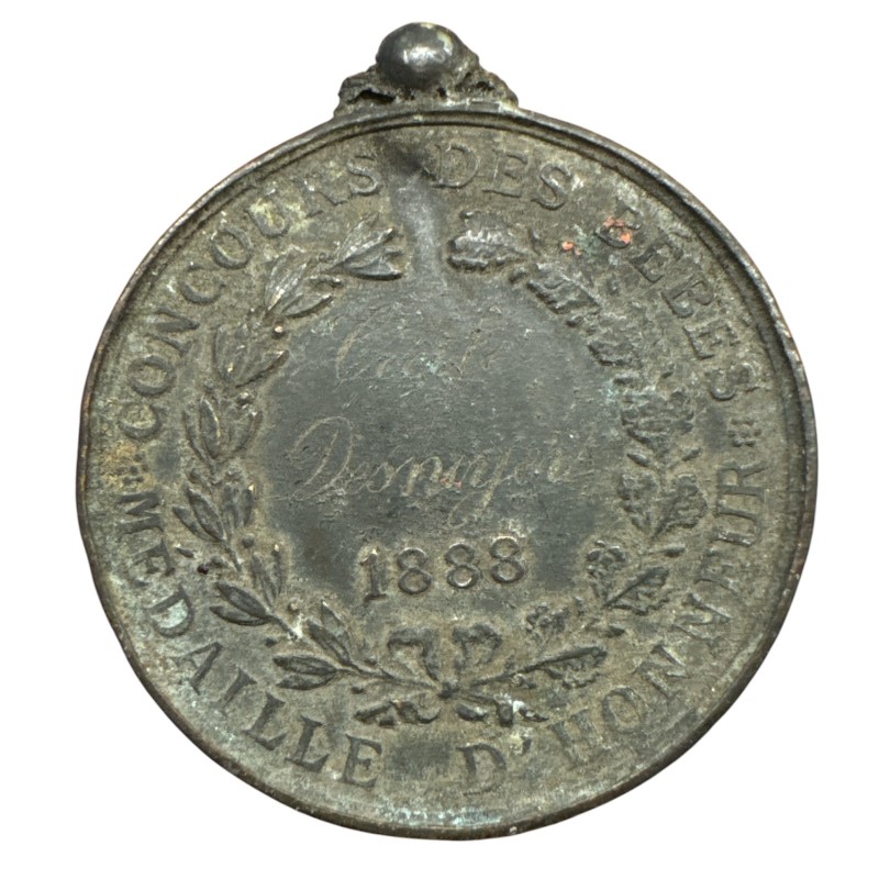 Médaille - Concours des bébés - 1888 - Paris - 37mm - TB
