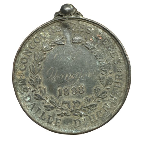 Médaille - Concours des bébés - 1888 - Paris - 37mm - TB