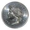 Médaille - Comice agricole de Clamecy - argent 135g - 69mm - TTB