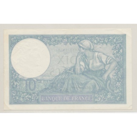 10 Francs Minerve bleu - 14.11.1940