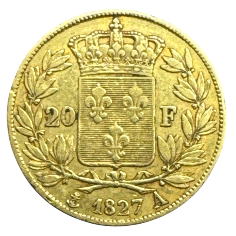 Charles X - 20 Francs Or - 1827 A Paris - TTB