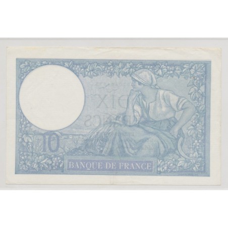 10 Francs Minerve bleu - 7.11.1940