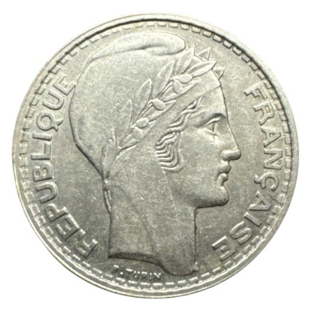 10 Francs Turin - 1945 - rameaux longs - SUP+