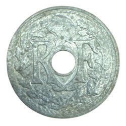 20 Centimes Lindauer - 1945 C - zinc - TB+ 2