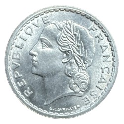 5 Francs Lavrillier - 1945 C - SPL 2