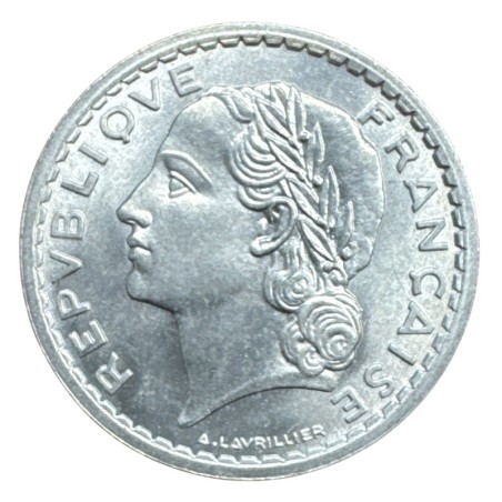 5 Francs Lavrillier - 1945 C - SPL