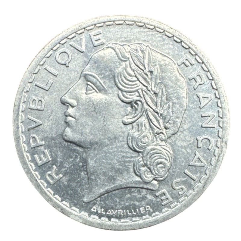 5 Francs Lavrillier - 1946 B - SUP