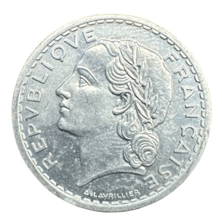 5 Francs Lavrillier - 1946 B - SUP