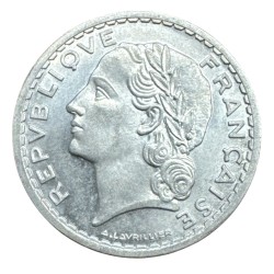 5 Francs Lavrillier - 1946 B - SUP+ 2