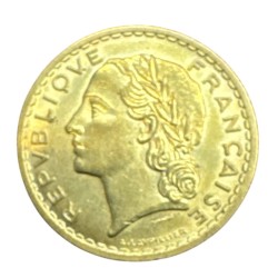 5 Francs Lavrillier - 1939 - bronze-alu - TTB+ 2