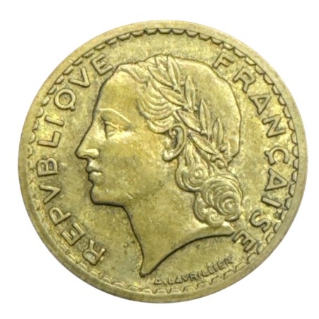 5 Francs Lavrillier - 1946 - TTB+