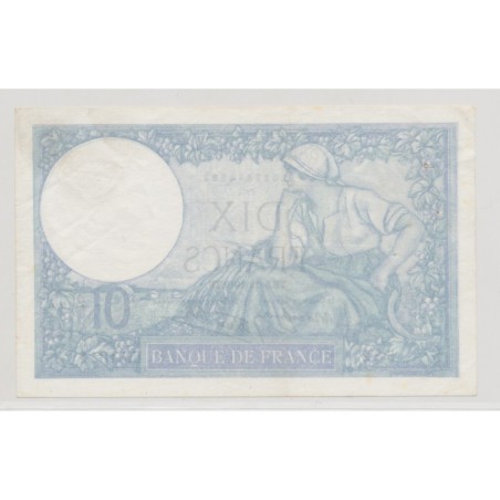 10 Francs Minerve bleu - 5.12.1940