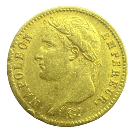 Napoléon empereur - 20 Francs Or - 1808 A Paris - TTB+