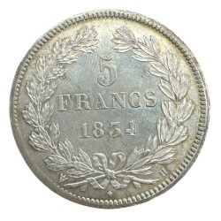 5 Francs Louis philippe I - 1834 H La rochelle - Tranche en relief - TTB+ 2