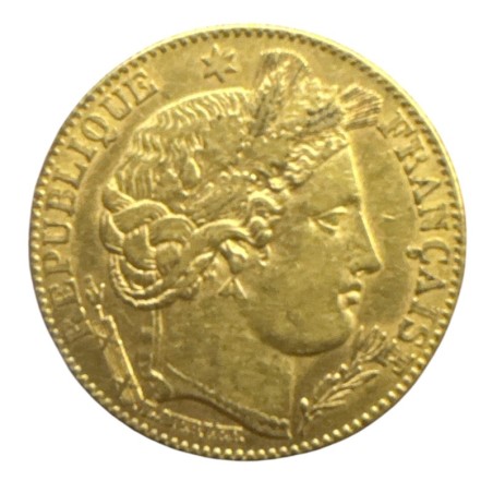 Cérès - 10 Francs Or - 1899 A Paris - TTB