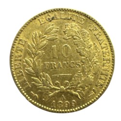 Cérès - 10 Francs Or - 1899 A Paris - TTB 2