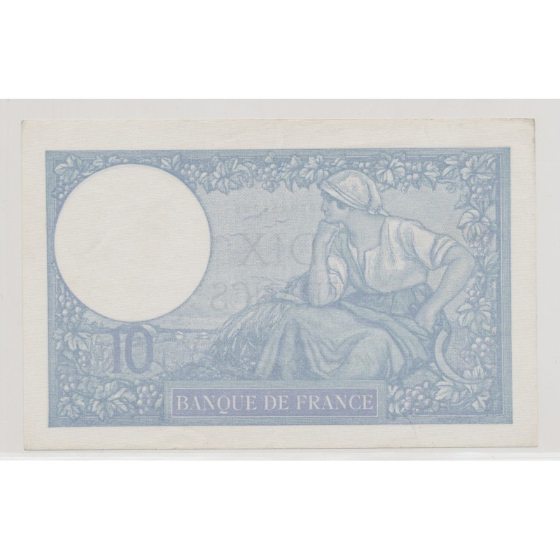 10 Francs Minerve bleu - 2.01.1941