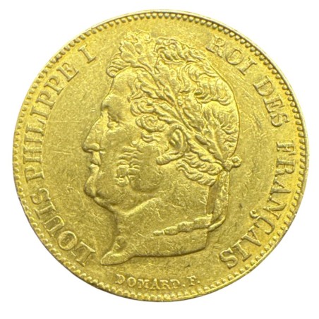 Louis philippe I - 20 Francs Or - 1846 A Paris - Tête laurée - TTB+