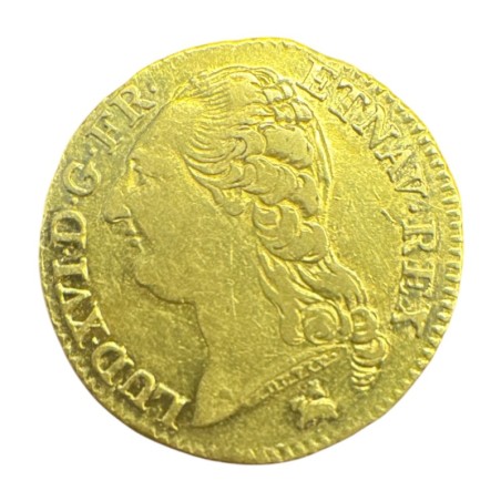 Louis XVI - Louis d'or à la tête nue - 1786 B Rouen - TTB+