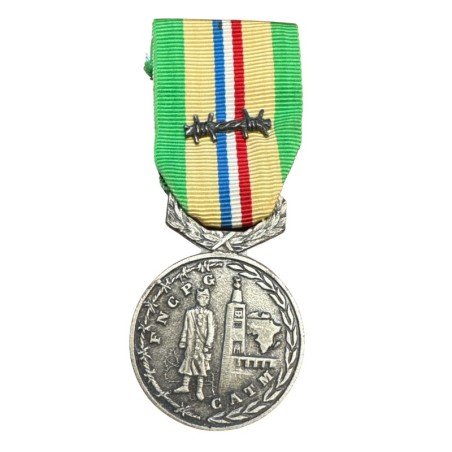 Médaille - Fédération nationale des prisonniers de guerre - Algérie tunisie Maroc - ordonnance