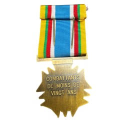 Médaille - Croix du combattant de moins de 20 ans - ordonnance  2