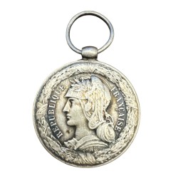 Médaille du Tonkin - 1883-1885 - Type Terre - bélière olive - ordonnance