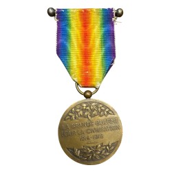 Médaille Victoire Interallié - 1914-1918 - C.Charles - Ordonnance 2